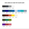 tank top color chart - Fortnite UK Store
